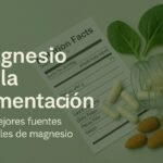 Magnesio en la alimentación